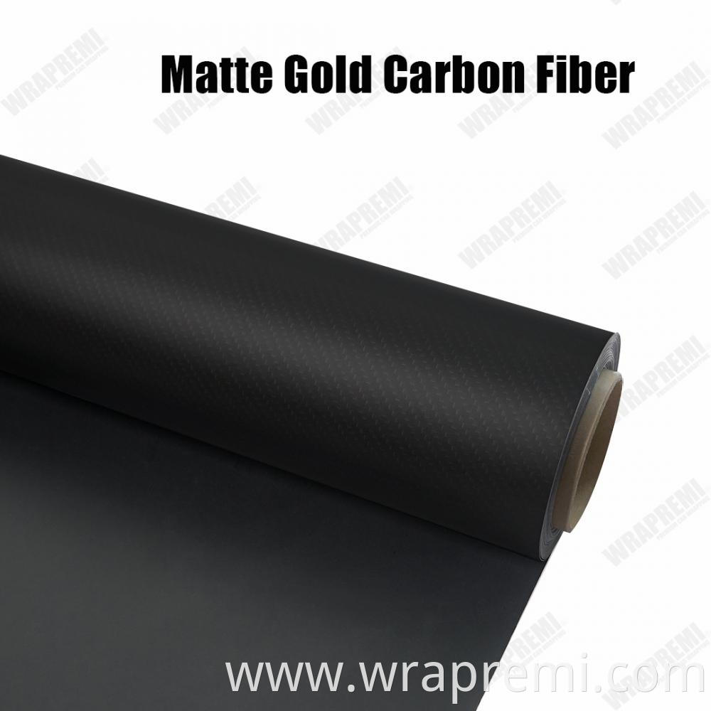 Matte Gold Carbon Fiber Jpg